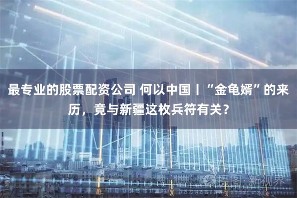 最专业的股票配资公司 何以中国丨“金龟婿”的来历，竟与新疆这枚兵符有关？